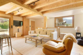 Chalet Béchar - 10pax - 155m2 Rénové - Sauna - Jacuzzi - Vues sur le Massif du Mont-Blanc